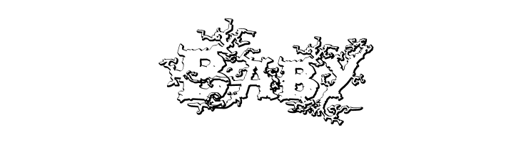 DarkWoodBeveled  Free Fonts Download