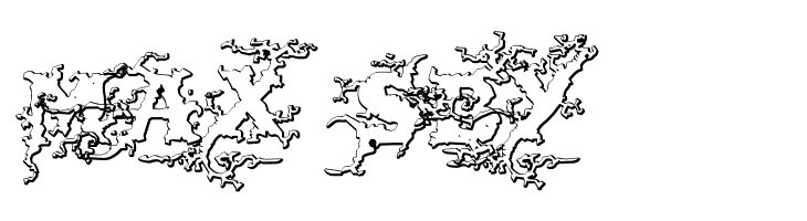 DarkWoodBeveled  Free Fonts Download