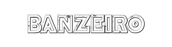 DelamotteLargeRelief Beveled  Free Fonts Download