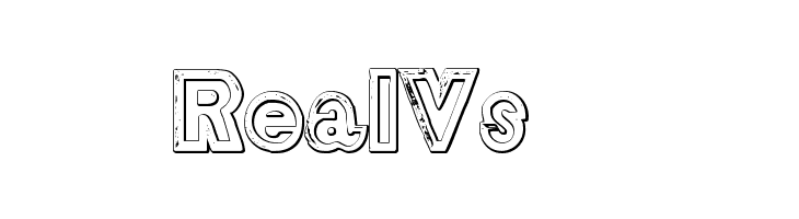 DelamotteLargeRelief Beveled  Free Fonts Download