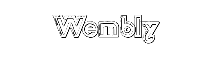 DelamotteLargeRelief Beveled  Free Fonts Download