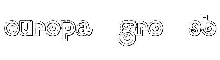 DelamotteLargeRelief Beveled  Free Fonts Download