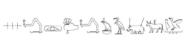 The Nile Song  Free Fonts Download