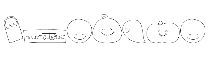 MTF Sweet Halloween Dings  Free Fonts Download