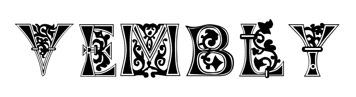 Floral-Majuscules--11th-c-  Free Fonts Download