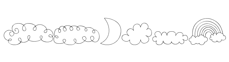 MTF Sweet Sky Dings  Free Fonts Download