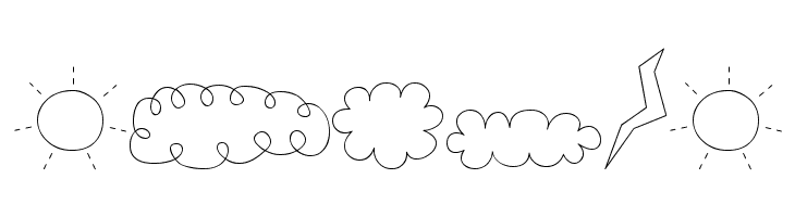 MTF Sweet Sky Dings  Free Fonts Download