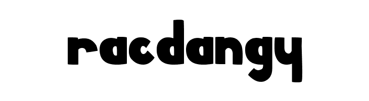 racdangy MTF Pork Chop Font