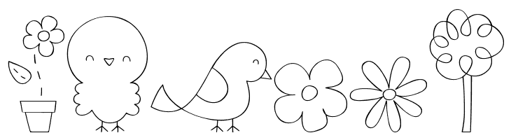 MTF Sweet Nature Dings  Free Fonts Download