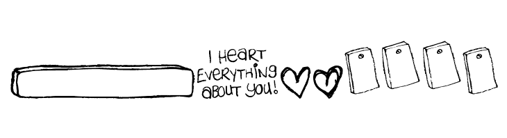 MTF i heart Sketches  Free Fonts Download