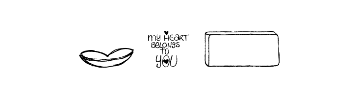 MTF i heart Sketches  Free Fonts Download