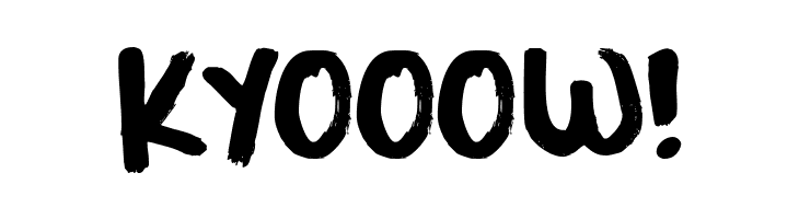 KYOOOW%2521 From Where You Are Font