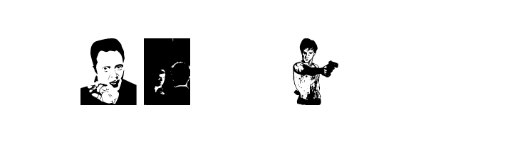 No Perfect People Dingbats  Free Fonts Download