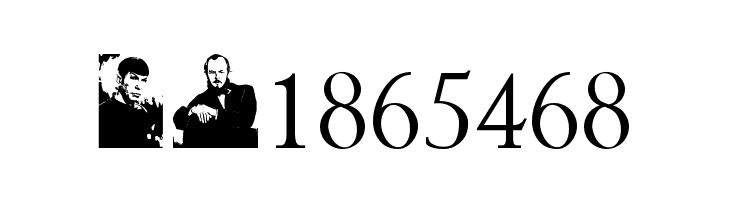 No Perfect People Dingbats  Free Fonts Download