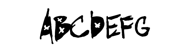 AmazHand_First_Alt_X  Free Fonts Download