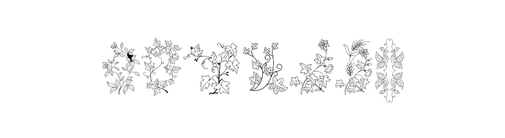 Azalleia Ornaments Free  Free Fonts Download