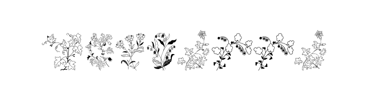 Azalleia Ornaments Free  Free Fonts Download