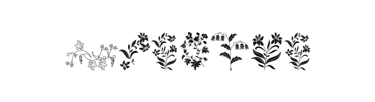 Azalleia Ornaments Free  Free Fonts Download