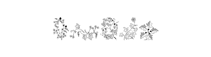 Azalleia Ornaments Free  Free Fonts Download