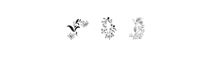 Azalleia Ornaments Free  Free Fonts Download