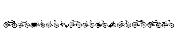 BIKES  Free Fonts Download
