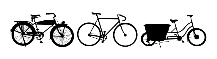 BIKES  Free Fonts Download