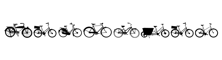 BIKES  Free Fonts Download