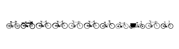 BIKES  Free Fonts Download