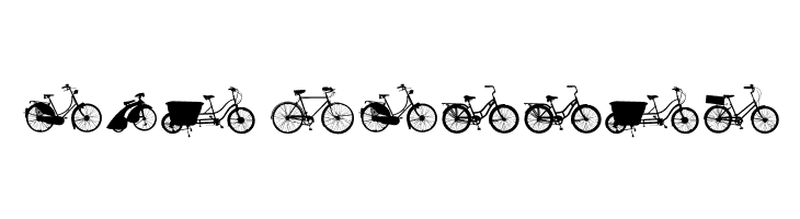BIKES  Free Fonts Download