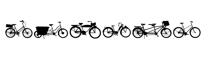 BIKES  Free Fonts Download