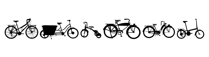 BIKES  Free Fonts Download