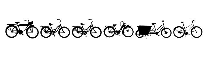 BIKES  Free Fonts Download