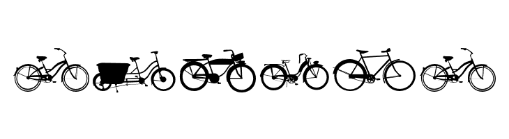 BIKES  Free Fonts Download