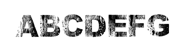 Wet Arial Black  Free Fonts Download