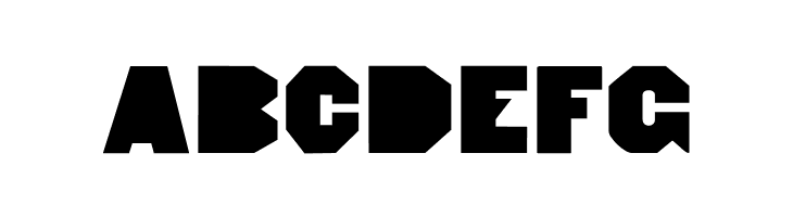 HeptagonFrench Limited Free Edition  Free Fonts Download