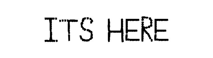 Made of Dots  Free Fonts Download