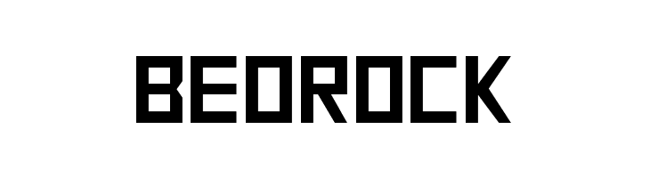 BEOROCK SquareFont Font