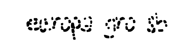 Eroded Strikethrough Severe  Free Fonts Download