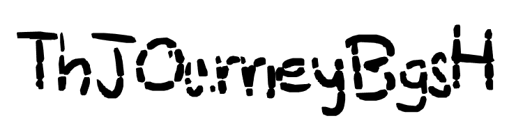 Eroded Strikethrough  Free Fonts Download
