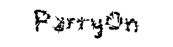 Eroded Strikethrough Lines  Free Fonts Download