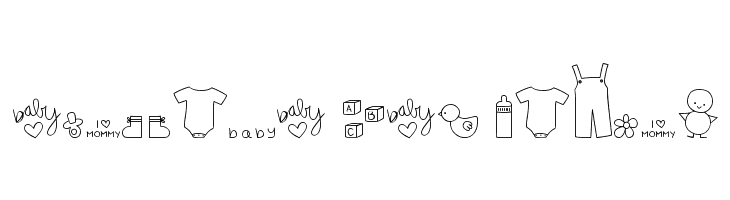 MTF Itty Bitty Baby  Free Fonts Download