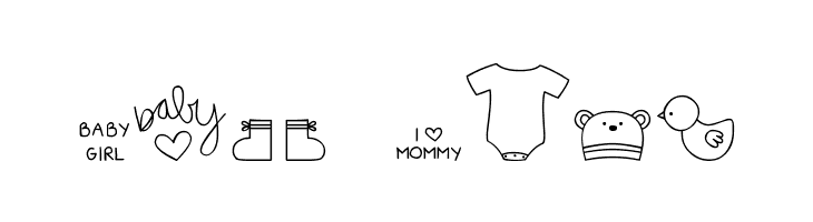 MTF Itty Bitty Baby  Free Fonts Download