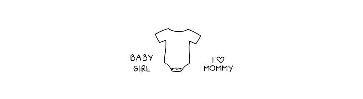 MTF Itty Bitty Baby  Free Fonts Download