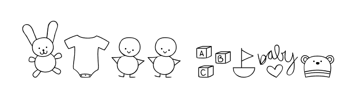 MTF Itty Bitty Baby  Free Fonts Download