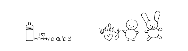 MTF Itty Bitty Baby  Free Fonts Download