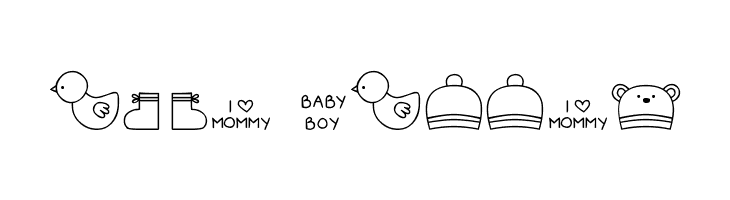 MTF Itty Bitty Baby  Free Fonts Download