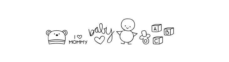 MTF Itty Bitty Baby  Free Fonts Download
