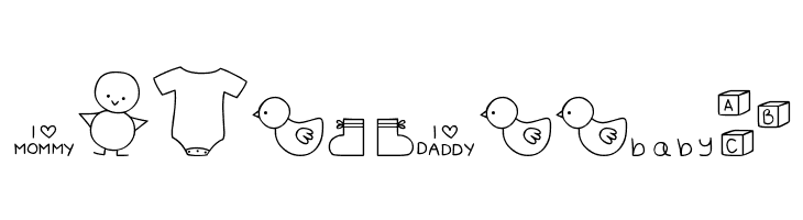 MTF Itty Bitty Baby  Free Fonts Download