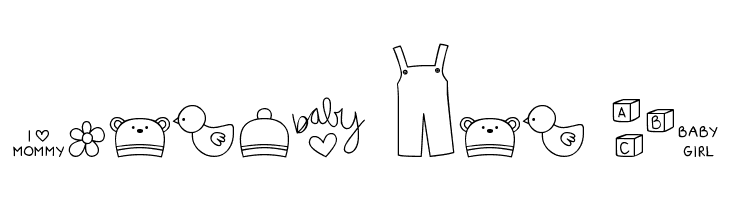 MTF Itty Bitty Baby  Free Fonts Download