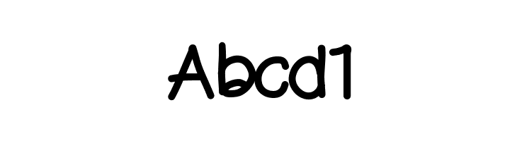 Abcd1 DjuiceWriting Font